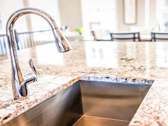 Penstan plumbing & Heating Supply Alottona PA kitchen sink with marble counter